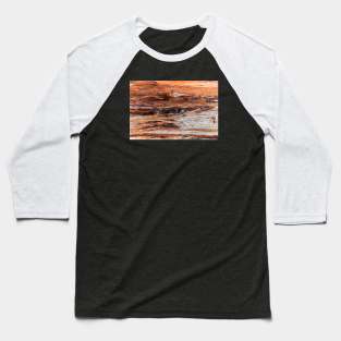 Vibrant Tree Oozing Sap From Trunk Baseball T-Shirt